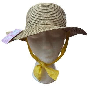 Tommy Bahama Girls Hat Beach Sun Summer‎ Straw Youth Kids NEW NWT’S Sun Hat